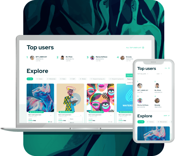 NFT for art galleries