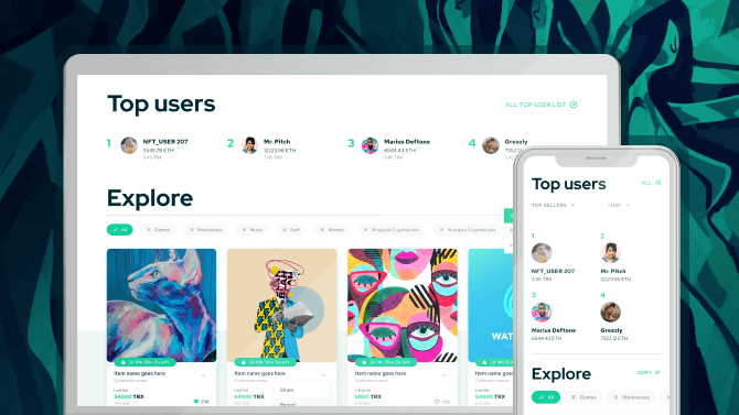 NFT for art galleries